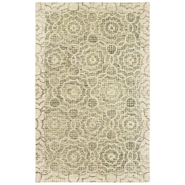 Oriental Weavers 8 x 10 ft. Tallavera Rectangle Rug Green T55606244305ST - main